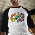 Senior Class Of 2019 Boho Tie Dye Graduation Baseball Raglan Shirt