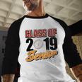 Senior Class Of 2019 Tshirt Graduation School Baseball Baseball Raglan Shirt