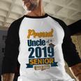 Senior Class Of 2019 Tshirt Graduation School Students Uncle Baseball Raglan Shirt