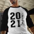 Senior Class Of 2021 Graduation High School College Baseball Raglan Shirt