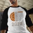 Senior Class Of 2023 Graduation Basketball Team Graduate Baseball Raglan Shirt