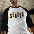 Senior Class Of 2026 Women Men Graduation Class Of 2026 Baseball Raglan Shirt