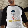 Senior Graduation TShirt 2019 Got My Dip-Llama Diploma Shirt Baseball Raglan Shirt