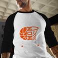 Senior Mom Class Of 2026 Basketball Graduation Baseball Raglan Shirt