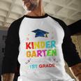 So Long Kindergarten Graduation 2025 Graduate 1st Grade Baseball Raglan Shirt