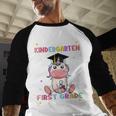 So Long Kindergarten Graduation Class 2025 Unicorn Girls Baseball Raglan Shirt