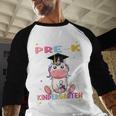 So Long Pre k Graduation 2025 Look Out Kindergarten Girls Premium Tri-Blend Baseball Raglan Shirt