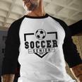 Soccer Senior Night Soccer Senior 2025 Graduation 30 Baseball Raglan Shirt