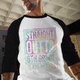 Straight Outta 6th Grade Class Of 2022 School Graduation Baseball Raglan Shirt