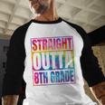 Straight Outta 8th Grade Great Graduation Eighth Grade Baseball Raglan Shirt