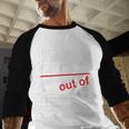 Straight Outta First Grade Graduation 1st GradeShirt Baseball Raglan Shirt