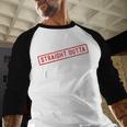 Straight Outta Vet School Graduation Veternarians I Survived Baseball Raglan Shirt
