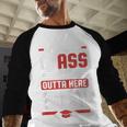 Student Graduation 2020 Tee My Happy Class Is Outta Here Baseball Raglan Shirt