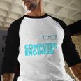 Super Computer Engineer New Job Graduation Baseball Raglan Shirt