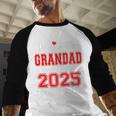 Super Proud Grandad Of 2025 Graduate Graduation Family Premium Baseball Raglan Shirt