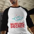 I Survived My Daughter's Nurse Degree School Graduation Baseball Raglan Shirt
