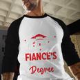 i Survived My Fiance's Nursing Degree Graduation Gifts Baseball Raglan Shirt