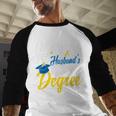 i Survived My Husbands Bachelors Degree Graduation Gifts Baseball Raglan Shirt