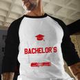 I Survived My Mom's Bachelor's Degree Graduation Baseball Raglan Shirt