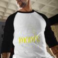 i Survived My Mom's EdD Dissertation Graduation Mom EdD Baseball Raglan Shirt