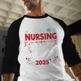 I Survived Nursing School Class Of 2025 Nurse Graduation Baseball Raglan Shirt