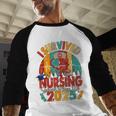 I Survived Nursing School Class Of 2025 Proud Graduation Baseball Raglan Shirt