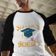 i Survived My Sisters Bachelor's Degree Graduation Gifts Baseball Raglan Shirt