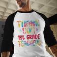 Thank You 1st Grade Teachers Graduation Last Day Of School Baseball Raglan Shirt