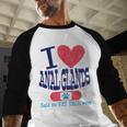 Vet Tech I Love Veterinary Technician Graduation Baseball Raglan Shirt
