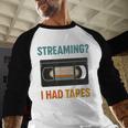 VHS Cassette Tape Retro 80s 90s Nostalgia Baseball Raglan Shirt VHS Cassette Tape Retro 80s 90s Nostalgia Baseball Raglan Shirt