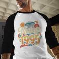 Vintage 1995 Retro Classic 90s Nostalgia Throwback Vibe Baseball Raglan Shirt