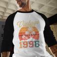 Vintage 1996 Retro Sunset Nostalgia 90s 30th Birthday Baseball Raglan Shirt Vintage 1996 Retro Sunset Nostalgia 90s 30th Birthday Baseball Raglan Shirt