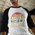 Vintage Class Of 1971 55 Years Later Reunion 55th Graduation Baseball Raglan Shirt