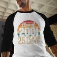 Vintage Class Of 2001 25 Years Later Reunion 25th Graduation Baseball Raglan Shirt