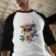 Vintage Hat High School College Graduate Graduation Baseball Raglan Shirt