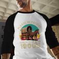 Vintage Please Be Patient I'm From The 1900s Men Women Baseball Raglan Shirt