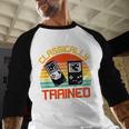 Vintage Retro Classically Trained Video Game 90s Nostalgia Baseball Raglan Shirt Vintage Retro Classically Trained Video Game 90s Nostalgia Baseball Raglan Shirt