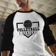 Volleyball Senior Night Volleyball Senior 2025 Graduation 30 Baseball Raglan Shirt