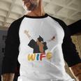 My Wife Did It Graduation Congratulation Graduate You Did It Baseball Raglan Shirt