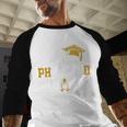 My Wife Phinished PhD Graduation Family Matching Baseball Raglan Shirt