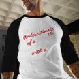 Woman Law Degree Graduation Diploma Party Baseball Raglan Shirt