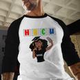 Women HBCU Grad 2025 College Graduation Apparel Baseball Raglan Shirt