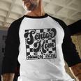 Women Senior Mom Class Of 2026 Retro Graduation Senior Mama Baseball Raglan Shirt