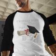 I Worked Hard For This BS Men Women Graduation Premium Tri-Blend Baseball Raglan Shirt