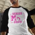 Wrestling Senior Mom Wrestling Senior 2026 Graduation Baseball Raglan Shirt