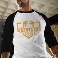 Wrestling Senior Night Wrestling Senior 2025 Graduation 17 Baseball Raglan Shirt