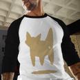 Yk2 Cat With Tomboy Tail 90s Nostalgia Downtown Indie Baseball Raglan Shirt Yk2 Cat With Tomboy Tail 90s Nostalgia Downtown Indie Baseball Raglan Shirt