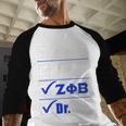 Zeta Phi Beta Doctor Graduation Zeta Phi Beta HBCU Doctor Baseball Raglan Shirt
