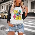 1986 Retro Raised In The 80s Old School Nostalgia Vibes Baseball Raglan Shirt 1986 Retro Raised In The 80s Old School Nostalgia Vibes Baseball Raglan Shirt
