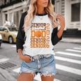 2026 Basketball Senior Dad Graduation Matching Family Baseball Raglan Shirt